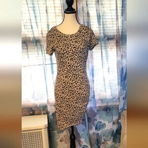 Leopard Print Bodycon Dress